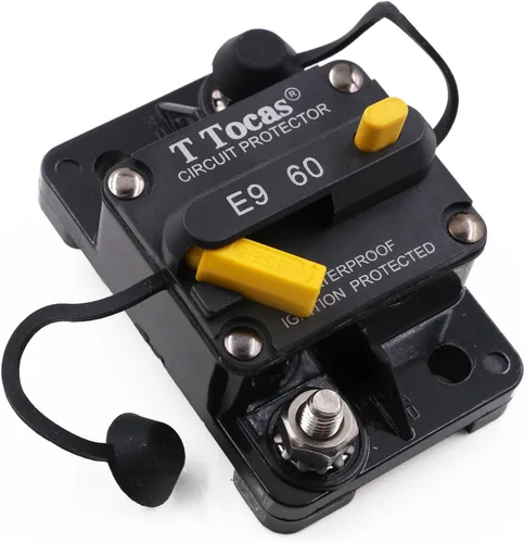 Miniatura 18 de E69 Interruptor de circuito de 10 A T3 con restablecimiento manual Mini de montaje en superficie IP66 Interruptor conmutable de 10 A