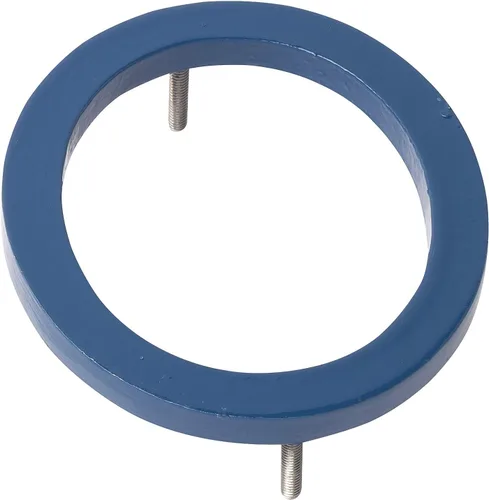 Montague Metal Products MHN-12-F-SB1-0 Números flotantes modernos de aluminio cepillado sólido, 12 pulgadas, azul marino con recubrimiento en polvo