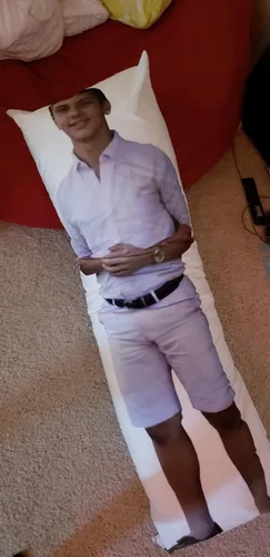 Miniatura 8 de Shop&Three funda de almohada con diseño personalizable para fotos o texto, para interiores o exteriores, funda de almohada para fotos de mascotas