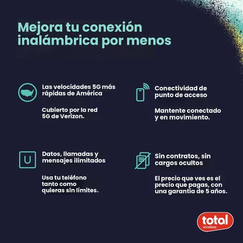 Miniatura 4 de Total Wireless iPhone 11, 64GB, negro, teléfono inteligente prepago (bloqueado)