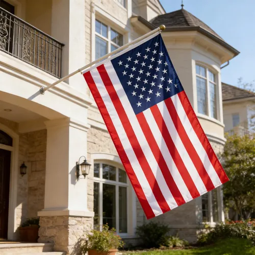 Miniatura 6 de Bandera de Estados Unidos, bandera de Estados Unidos, 3 x 5 pies, banderas ligeras de poliéster con 2 ojales de latón para decoraciones de fiestas