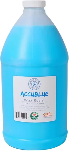 Miniatura 7 de Penguin Pottery AccuBlue - Cera de cerámica resistente para esmalte de cerámica, esmalte de arcilla, arcilla antideslizante, resistente a la cera