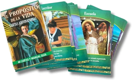 Cartas Oraculo Proposito de la vida en español, Edición en español, principiante amigable, familiar, Propósito de la vida oráculo