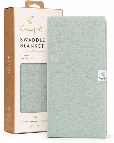 Miniatura 27 de Copper Pearl Swaddle Blankets for Newborns Soft Stretchy Receiving Blankets for Boys and Girls Large 46 x 46 Inch Baby Blankets Lightweight
