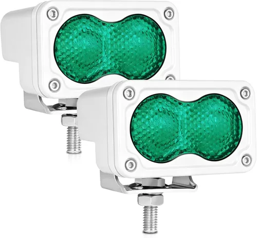 Miniatura 16 de Cápsulas LED ámbar, 2 unidades de luz de conducción de 40 W y 3 pulgadas, luz antiniebla ámbar, impermeable, para parachoques todoterreno, cubo