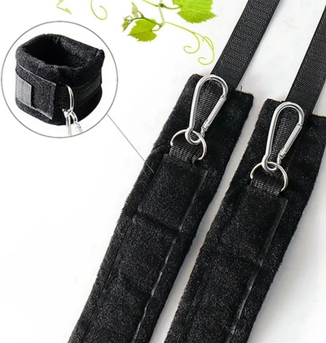 Miniatura 5 de Restricciones de cama, arnés de bonage sexual para cama de tamaño King para pareja, correas de amarre para cama Queen, correas de muñeca y tobillo