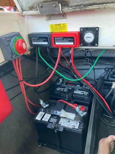 Miniatura 3 de Caja de barra de bus de 300 A (negro) con cubierta 4 pernos de 5/16 pulgadas (M8) Barra colectora de bloque de distribución de energía de 300