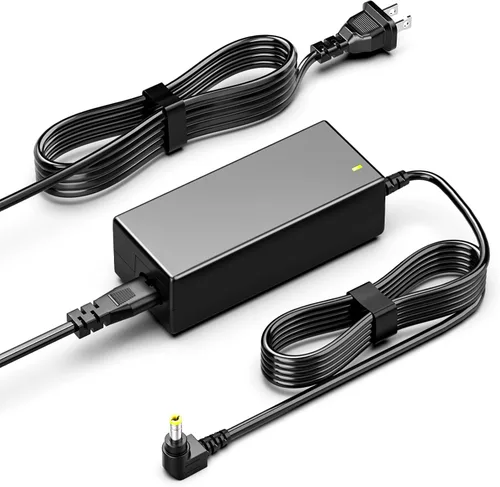 Cargador para portátil de 65 W, 19 V, 3.42 A, compatible con Toshiba Satellite C55 L755 y P755 Series Adaptador de CA de enchufe redondo con un