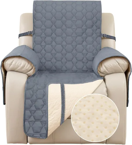 Miniatura 8 de Funda impermeable para sofá reclinable, funda antideslizante para silla reclinable, protector de muebles, funda de sofá lavable para perros y niños