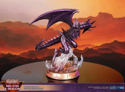 Miniatura 5 de First 4 Figures Red Eyes B. Dragon Purple Edition Estatua