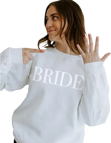Miniatura 10 de Sudadera de Novia, Regalo de Compromiso, Futura Sra., Regalo para la Futura Novia, Regalo de Despedida de Soltera en Relieve, Prometida