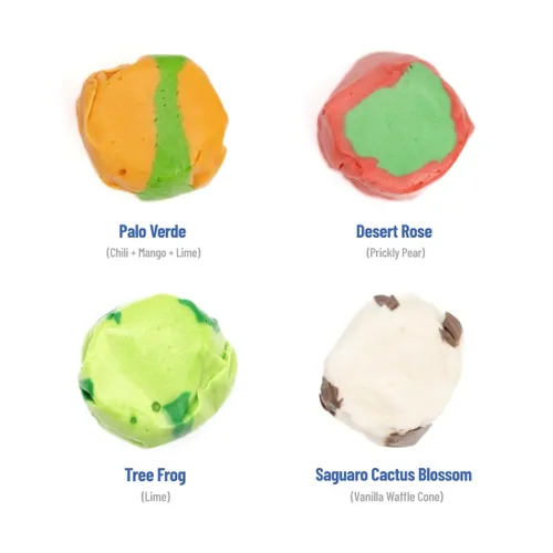 Miniatura 4 de Taffy Shop Arizona Favorites, caramelo de agua salada - Caramelo masticable suave gourmet, paquete variado, aperitivo dulce a granel, regalo fresco