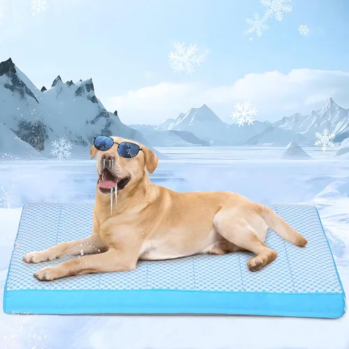 Miniatura 55 de Tapete para jaula para perros de tamaño XL, cama de espuma viscoelástica de 41 x 27 pulgadas, lavable y antideslizante, tapete ultrasuave para Oscuro