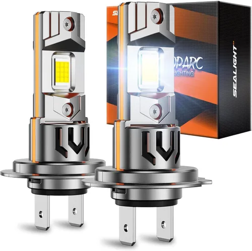 Miniatura 16 de SEALIGHT 9005 H11 LED Bulbs Combo, 200,000LM 6500K White Bulbs, L1S Series HB3 H11/H8/H9/H16 Bulb, IP68 IP6X Proof 30,000rpm High Speed Cooling Fan