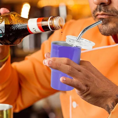 Miniatura 5 de 3 oz Mini Tumbler Shot Glass with Straw and Lid 108 Pcs Sublimation Shot Glasses Tumblers Stainless Steel Mini Shot Glasses with Lids for Wedding