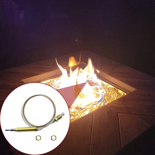 Miniatura 2 de MENSI Sensor de Termopar Universal M8X1 de Seguridad de Llama de Temperatura para Hoguera de Propano y Gas Natural, Chimenea 24