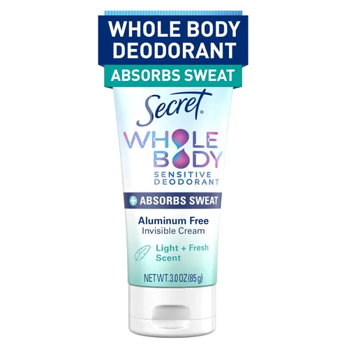 Miniatura 14 de Secret Desodorante para Todo el Cuerpo en Barra de Secado Rápido + Absorbe el Sudor para Mujeres, Ingredientes Naturalmente Derivados, Aroma