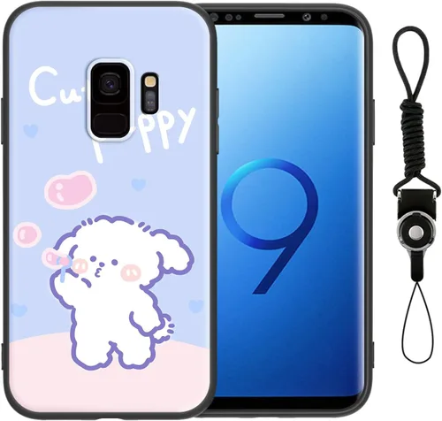 Miniatura 12 de Funda para teléfono Samsung S10 Plus (no Samsung S10), para Galaxy S10 Plus, diseño divertido de perro, estilo animal de dibujos animados