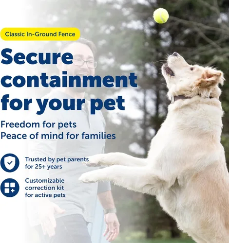 Miniatura 2 de PetSafe PetSafeClassic - Valla para perros y gatos - de la empresa matriz de la marca Invisible Fence - Incluye 500 pies de alambre - Cobertura
