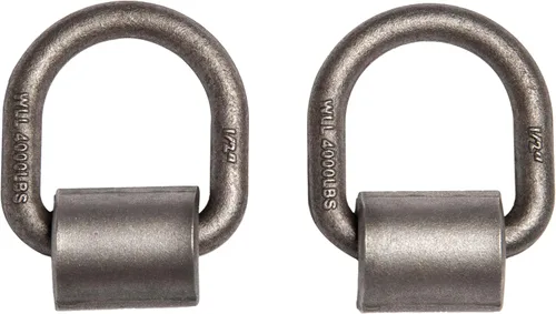 Miniatura 6 de Hi Gear - Paquete de 4 correas de trinquete para camión, remolque, 12000 libras, capacidad de carga de 1/2 pulgada, anclaje con anilla en D