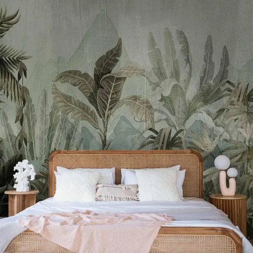 Miniatura 5 de artgeist Mural de pared de hojas de 116 x 83 pulgadas, papel tapiz autoadhesivo XXL, autoadhesivo, extraíble, gran adhesivo, decoración de pared, #19