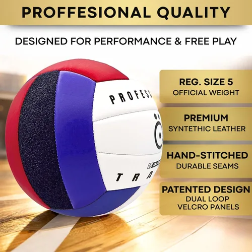Miniatura 5 de OVANTO Volleyball Training Equipment Aid – Adjustable Practice Volleyball Kit