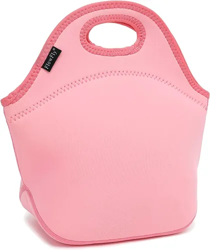 Miniatura 16 de FlowFly Lonchera de neopreno para niños, bolsa suave aislada, mini bolsa térmica para comidas, kit para niños, niñas, hombres, mujeres, escuela