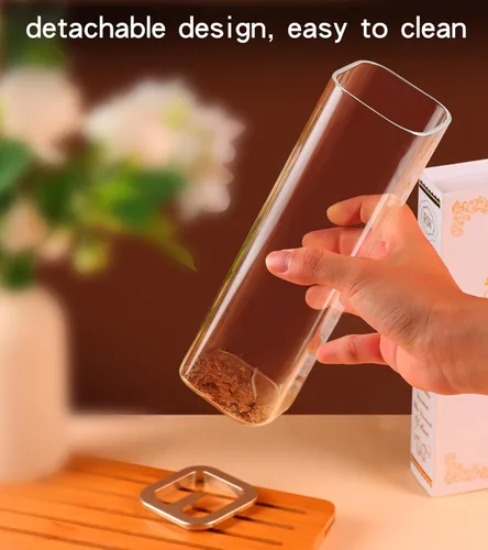 Miniatura 2 de Insence-Stick Soporte [anti-cenizas], moderno soporte para quemador de incienso con colector de cenizas de vidrio extraíble, para decoración