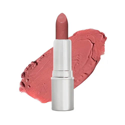 Miniatura 12 de Honeybee Gardens Truly Natural - Lápiz labial de larga duración, bermudas, rosa coral medio mate, naturalmente hidratante y nutritivo, vegano, sin