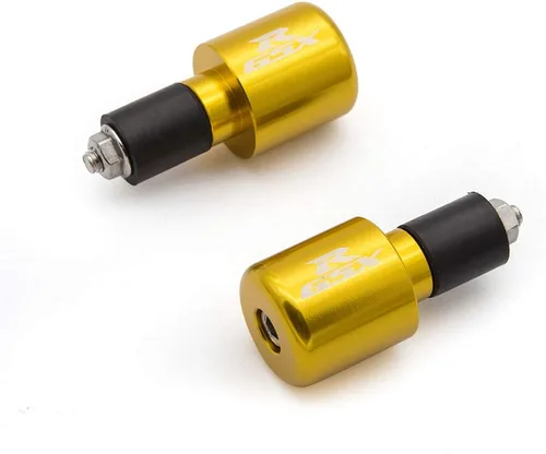Miniatura 9 de Tapones deslizantes para manillar de motocicleta de carretera compatible con manillar hueco GSXR600 2001-2014, GSXR750 2000-2014, GSXR1000