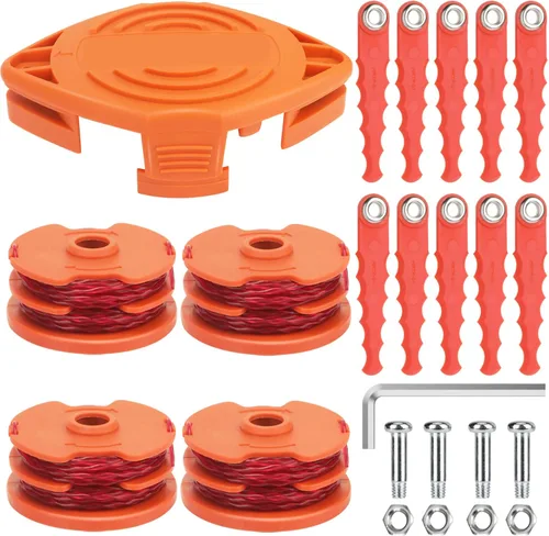 Miniatura 9 de WA0007 - Bobina de repuesto compatible con Worx WG105, WG106, WG108, WG109, WG112, WG113, WG115, WG116, WG117, WG118, WG119, WG124, recortadora