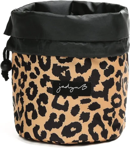 Miniatura 10 de Jadyn Organizador de Maquillaje Duradero con Cierre de Cordón - Bolsa Compacta de Viaje para Maquillaje - 7 Bolsillos Interiores para Cosméticos