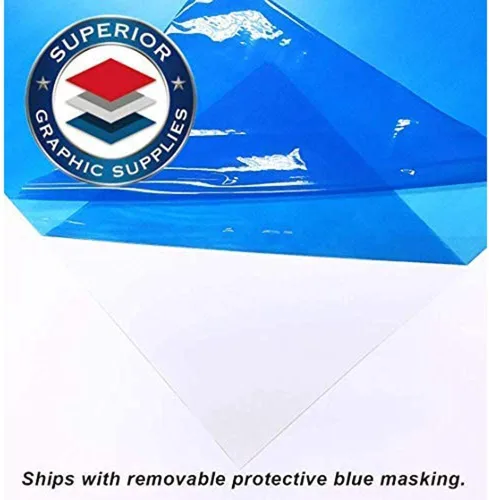 Miniatura 6 de lámina de plástico de polimetilmetacrilato PETG transparente (24” de ancho x 48” de largo) de 40mil (0.040 / 1.02MM) de grosor, plexiglás