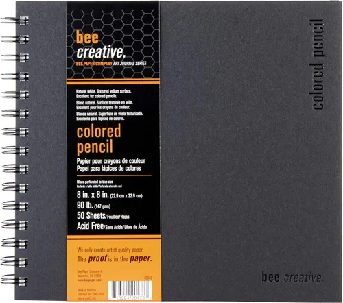 Miniatura 15 de Bee Paper - Cuaderno de Dibujo para Marcadores Creativos de 8" x 8