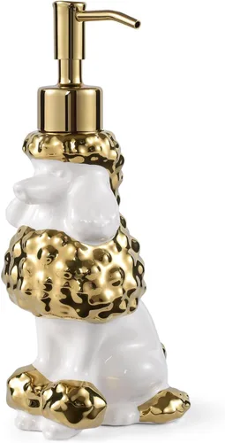 Miniatura 21 de Dispensador con Forma de Bulldog Francés de Jabón/Loción/Desinfectante de Manos Dispensador con Bomba de Cerámica de Acero Inoxidable Bulldog