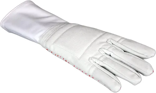 Miniatura 4 de Guante de esgrima lavable profesional con partículas antideslizantes de silicona, guantes de esgrima para espada y sable