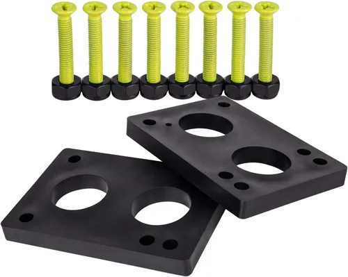 Miniatura 2 de Cal 7 Almohadillas elevadoras de 1/4" y herrajes de 1.25" para monopatín