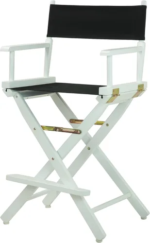 Miniatura 16 de Casual Home - Silla de director de 24 in, marco de roble miel, con lona color verde cazador, altura de mostrador Marco de roble miel - Madera maciza