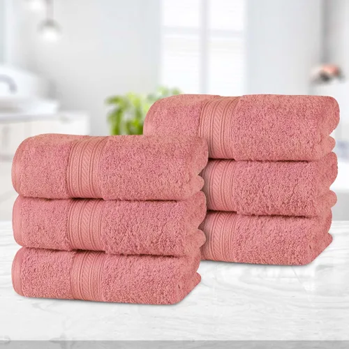 Miniatura 50 de Superior Juego de 2 toallas de baño de fibra larga 100% algodón peinado de 27.64 oz/m², para baño, ducha, cocina, súper suave, afelpado, altamente