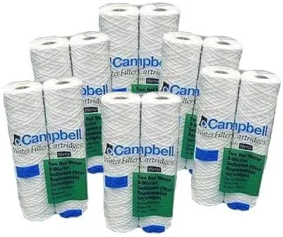 Campbell 1SHW - Cartucho de eliminación de sedimentos (agua caliente), estuche de 12 unidades