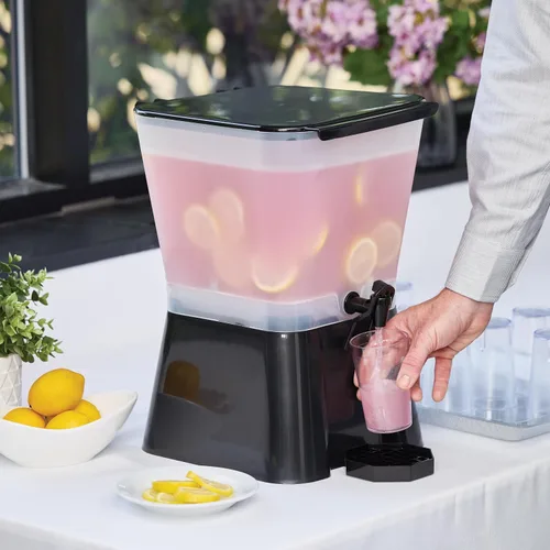 Miniatura 6 de Winco Dispensador de bebidas cuadrado de 3 galones