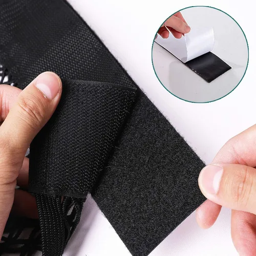 Miniatura 5 de Together-life Paquete de 2 redes enfriadoras para almacenamiento y organización en seco, bolsa de almacenamiento de malla adhesiva mágica de nailon