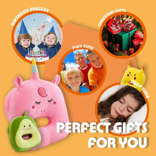 Miniatura 6 de Almohada de peluche de aguacate para niños y niñas, juguetes kawaii, regalo para novia, almohada de cuello de oficina para aliviar el dolor cervical
