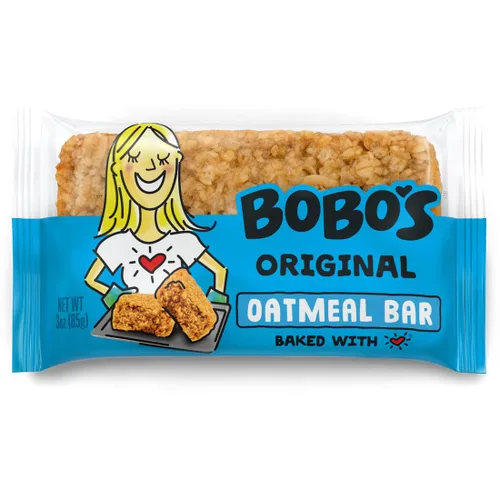 Miniatura 17 de Barritas de avena con plátano y chispas de chocolate de Bobo's, sin gluten, sin OMG, de avena integral, paquete de 12 Barritas de aperitivo Para