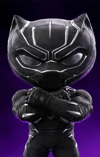 Miniatura 2 de Iron Studios Marvel - Pantera Negra - Mini Co. 1 figura