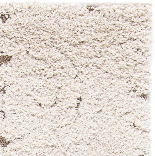 Miniatura 8 de SAFAVIEH Florida Shag Collection - Tapete para pasillo, 2 pies 3 pulgadas x 7 pies, color crema y beige, diseño de volutas, no desprende pelusa