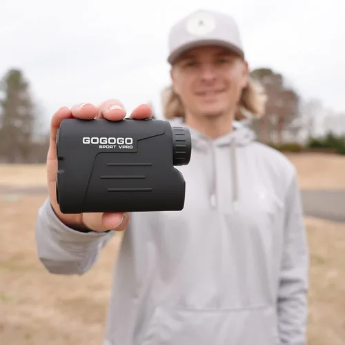 Miniatura 6 de Gogogo Sport Vpro GS03 - Telémetro láser para golf o caza, 1000/1200 yardas, buscador láser de rango con aumento de 6x de vista ultra clara