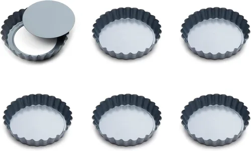 Miniatura 3 de Fox Run 44513 - Molde con fondo extraíble para tarta y quiche, 9 pulgadas, Redondo de 10.16 cm