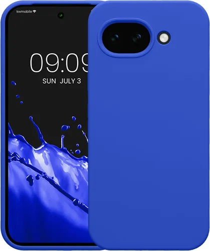 Miniatura 765 de kwmobile Funda Compatible con Google Pixel 6 Pro - Funda de teléfono de silicona TPU con acabado suave - Azul Arrecife