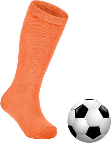 Miniatura 12 de Zando Calcetines de fútbol para niños, hasta la rodilla, para jóvenes, béisbol, fútbol, sóftbol, niños y niñas, de algodón suave sobre